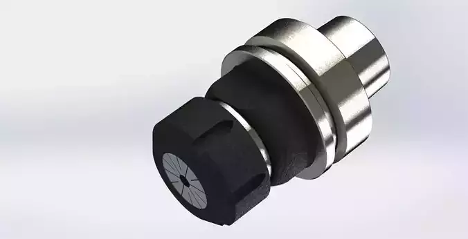 Tekna tool holder HSK 63 Free 3D model