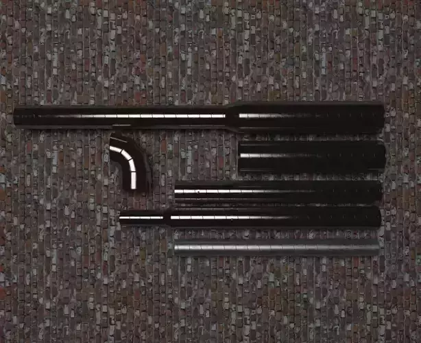 ventilation metal plate on brick wall