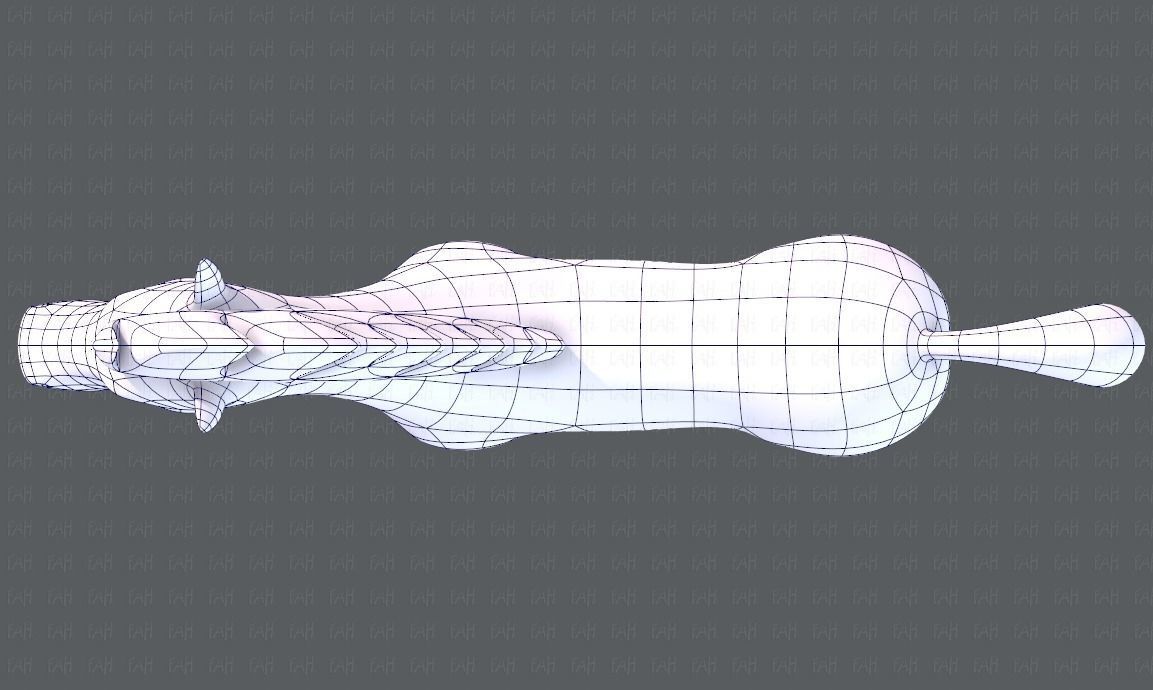 Horse V01 Low-poly 3D model_34