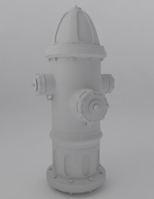 Fire hydrant 3D model_1