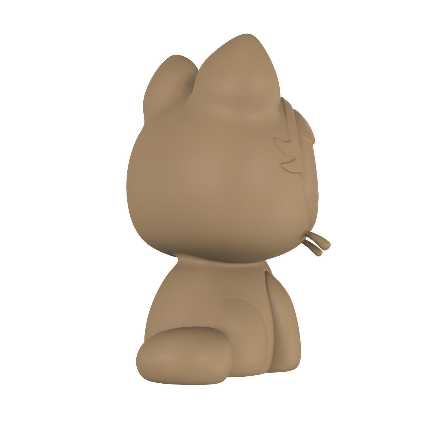 Cartoon Cat Taffi 3D print model_5