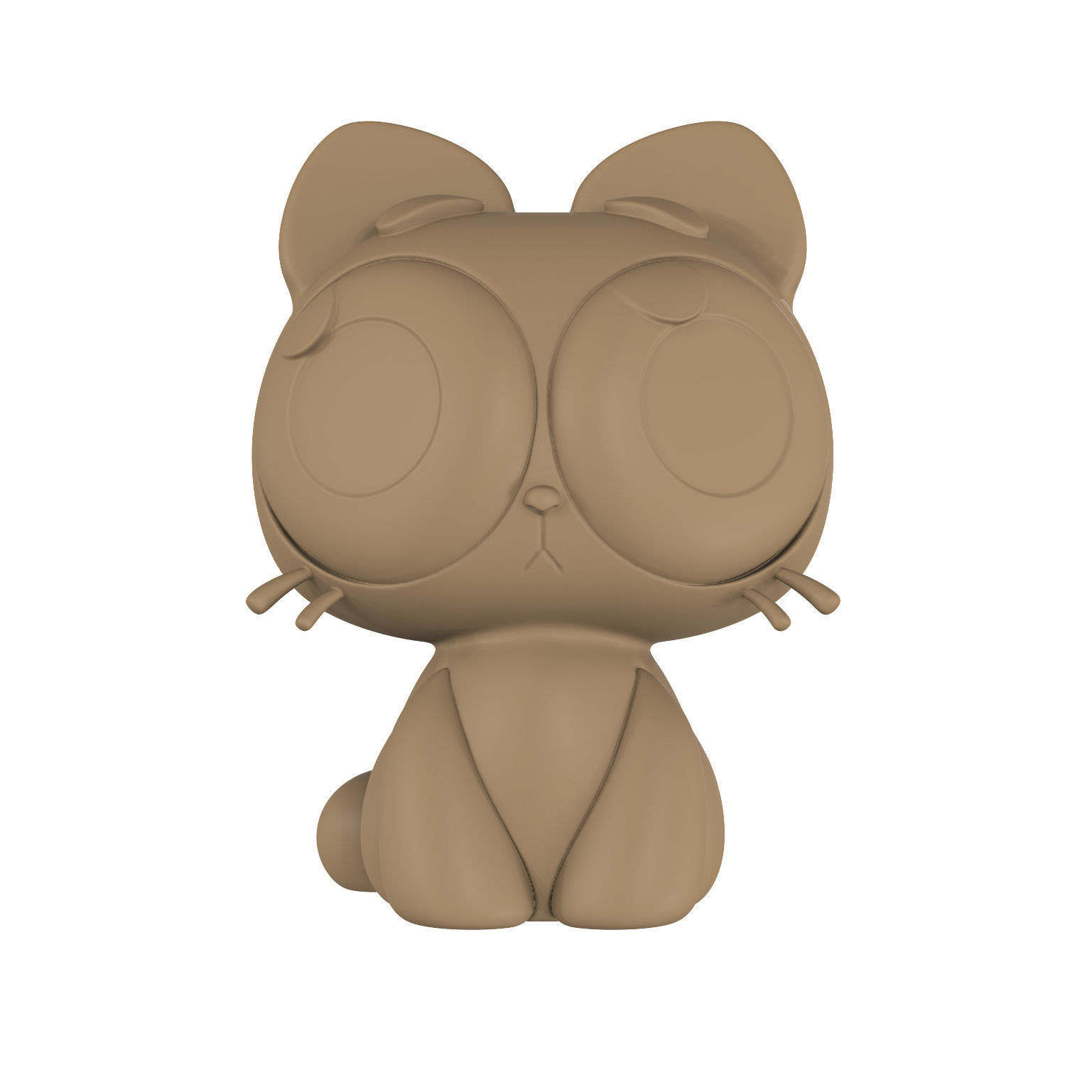 Cartoon Cat Taffi 3D print model_7