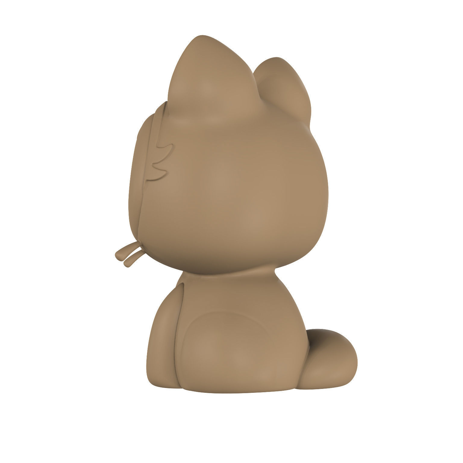 Cartoon Cat Taffi 3D print model_3