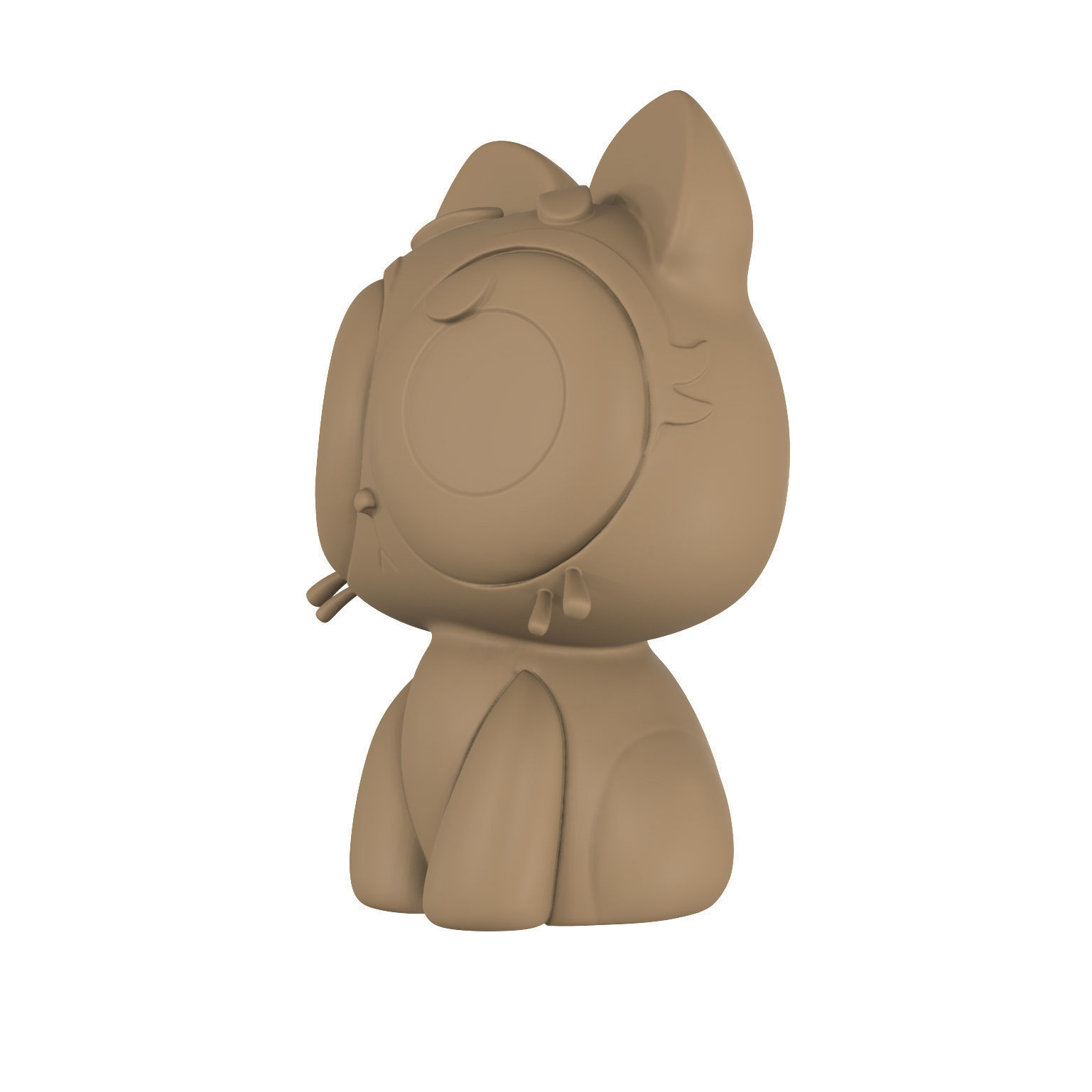 Cartoon Cat Taffi 3D print model_2