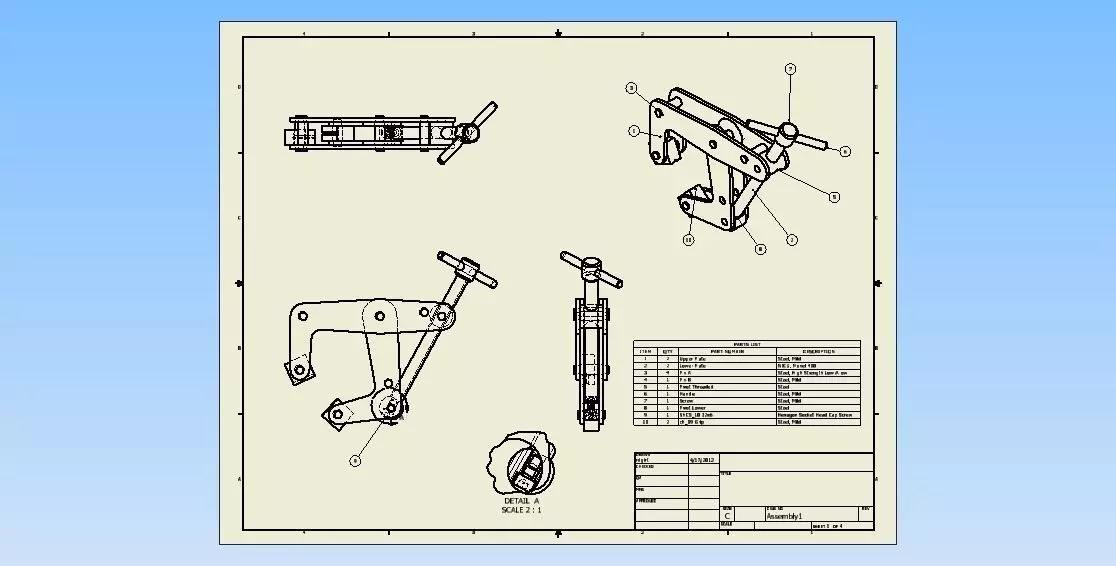 Fancy Clamp Free 3D model_0