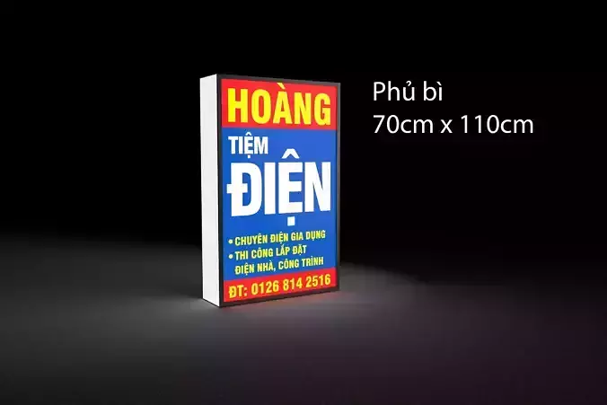 light box Free 3D model