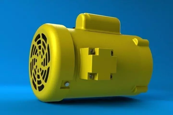 Baldor Motor KL3404 Free 3D model