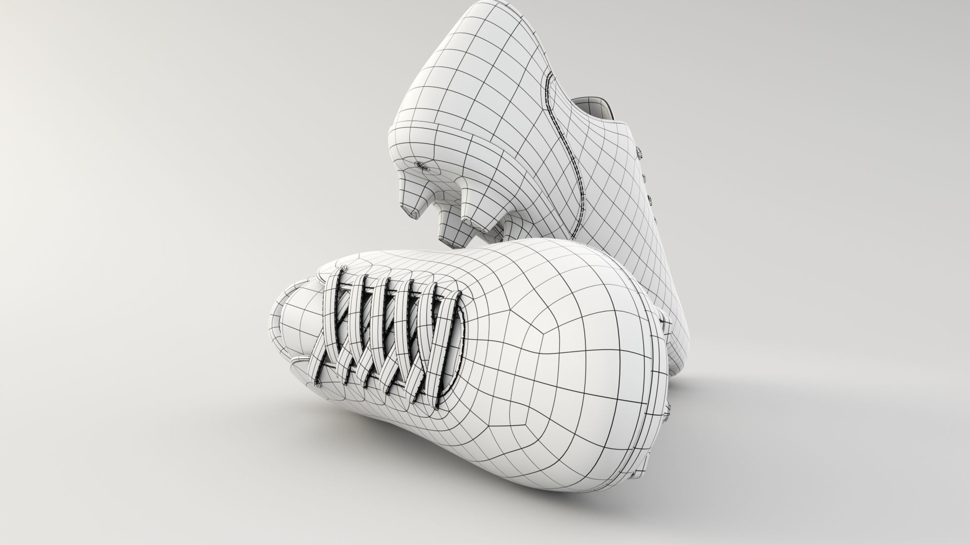 Soccer Shoe 3D model_17