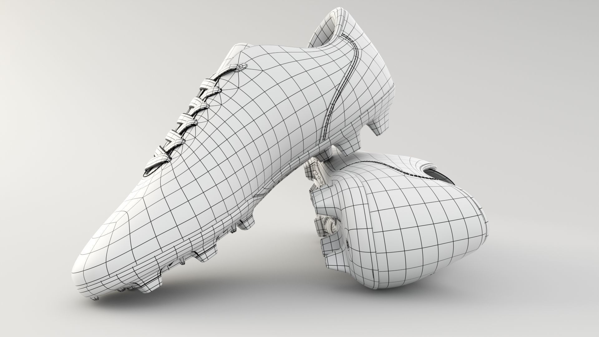 Soccer Shoe 3D model_9