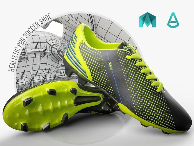 Soccer Shoe 3D model
