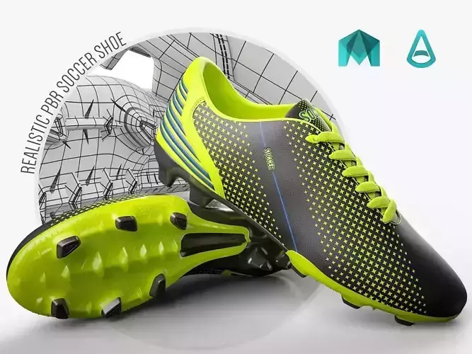 Soccer Shoe 3D model