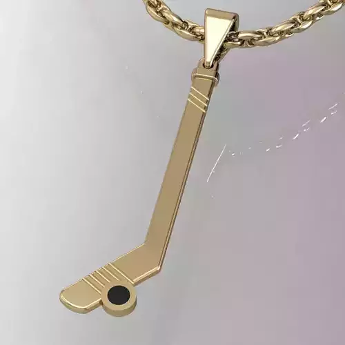 pendant hockey stick