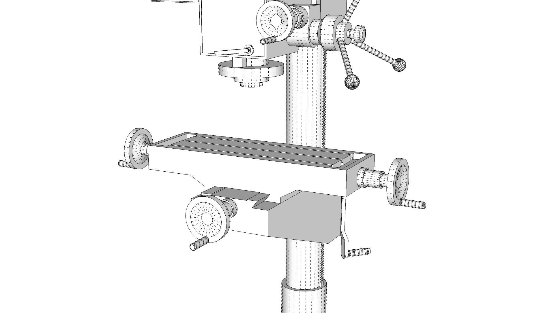 Milling Machine 3D model_17