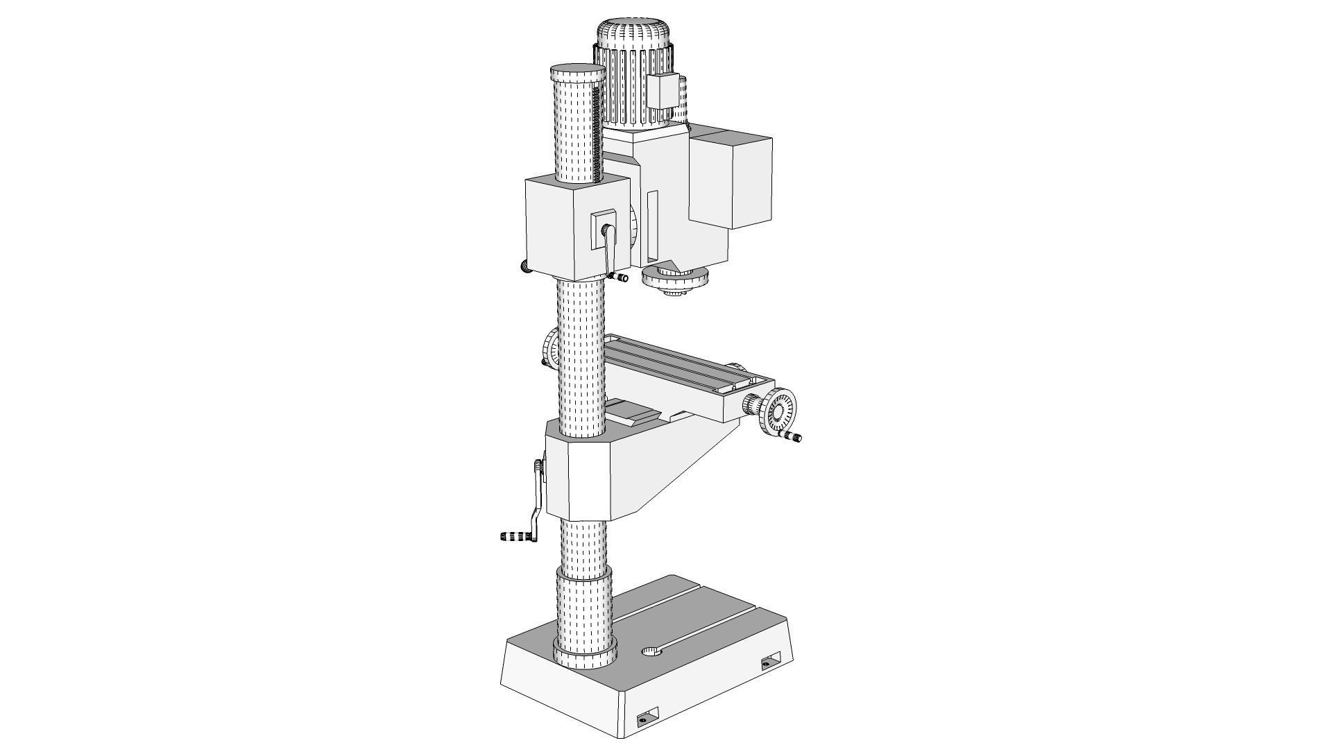 Milling Machine 3D model_13