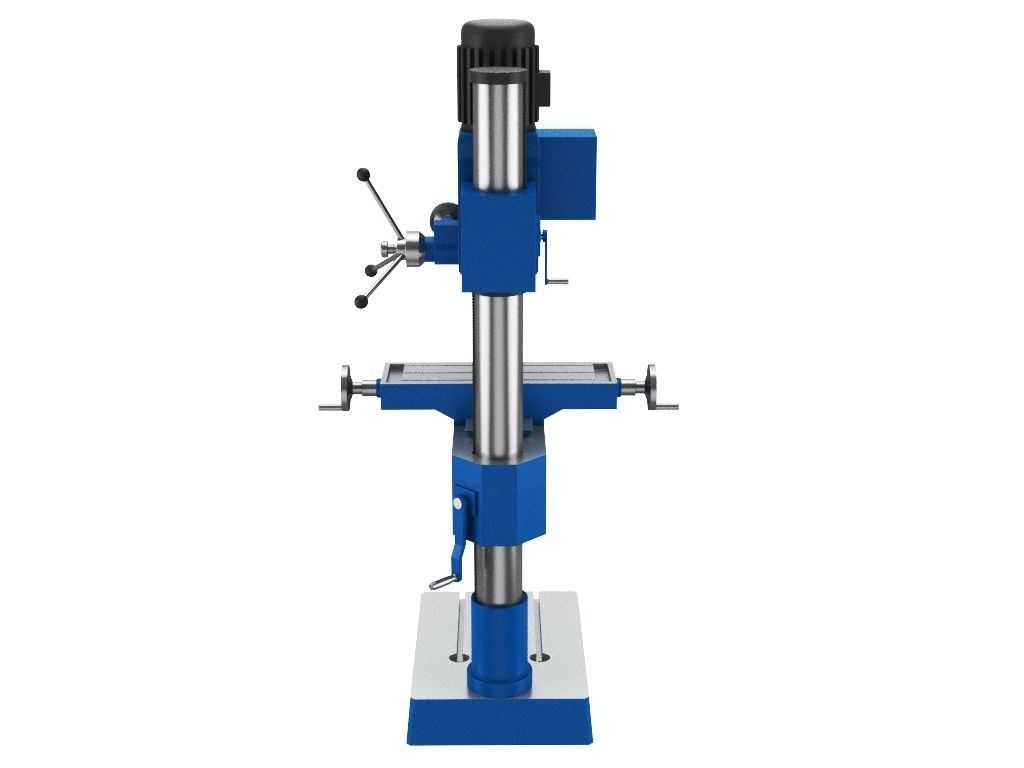 Milling Machine 3D model_5