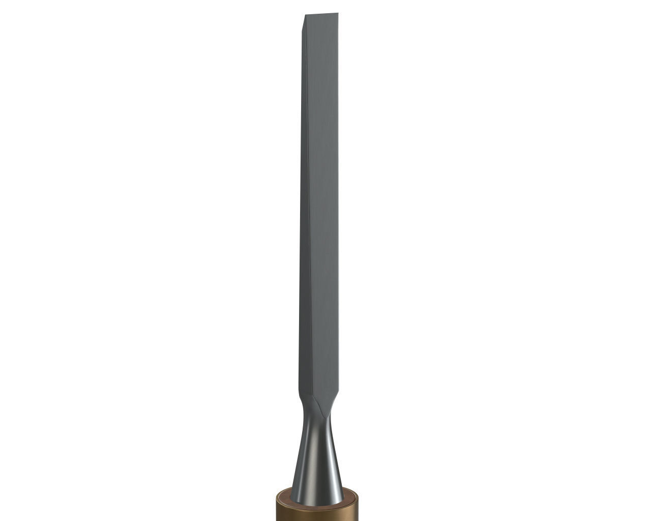 Wood chisel 10mm 3D model_1