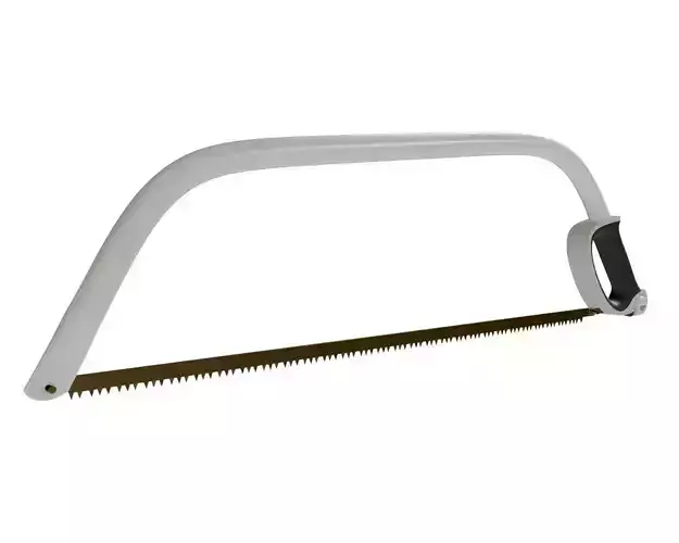 Bowsaw saw 3D model