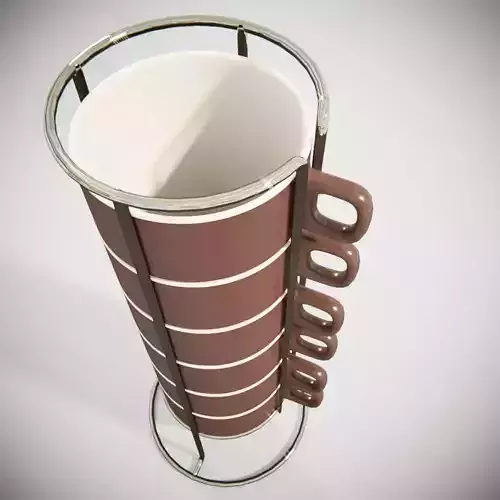 Mug Rack 3D model