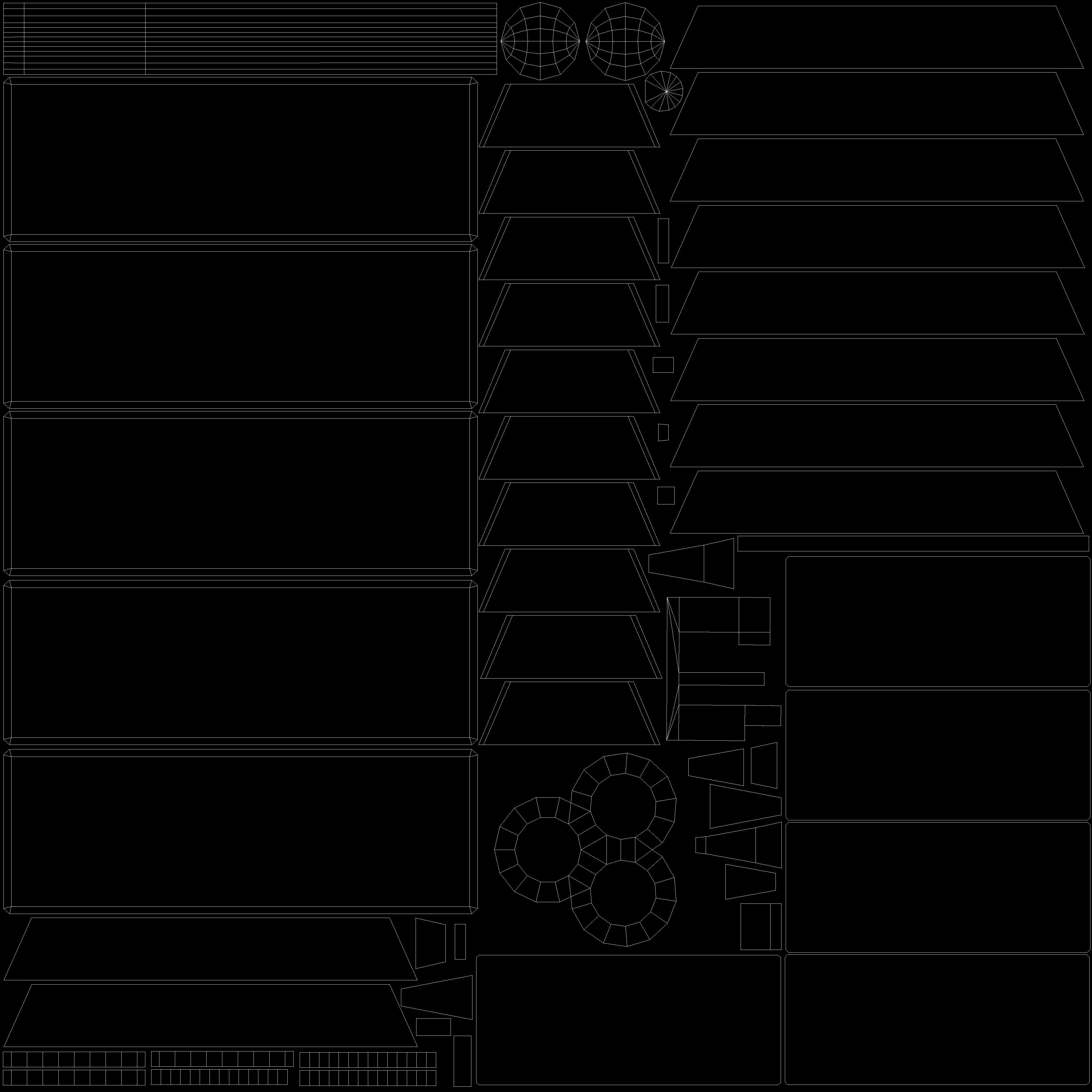 fantasy chest and ingot Low-poly 3D model_54