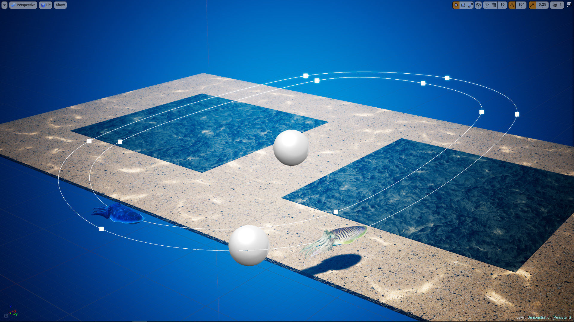 Cuttlefish Camouflage for UE4 and 3DS Octane Low-poly 3D model_12