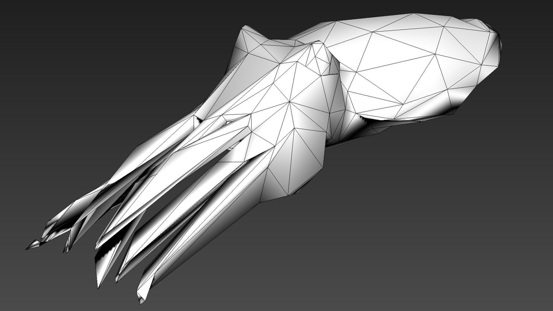 Cuttlefish Camouflage for UE4 and 3DS Octane Low-poly 3D model_16