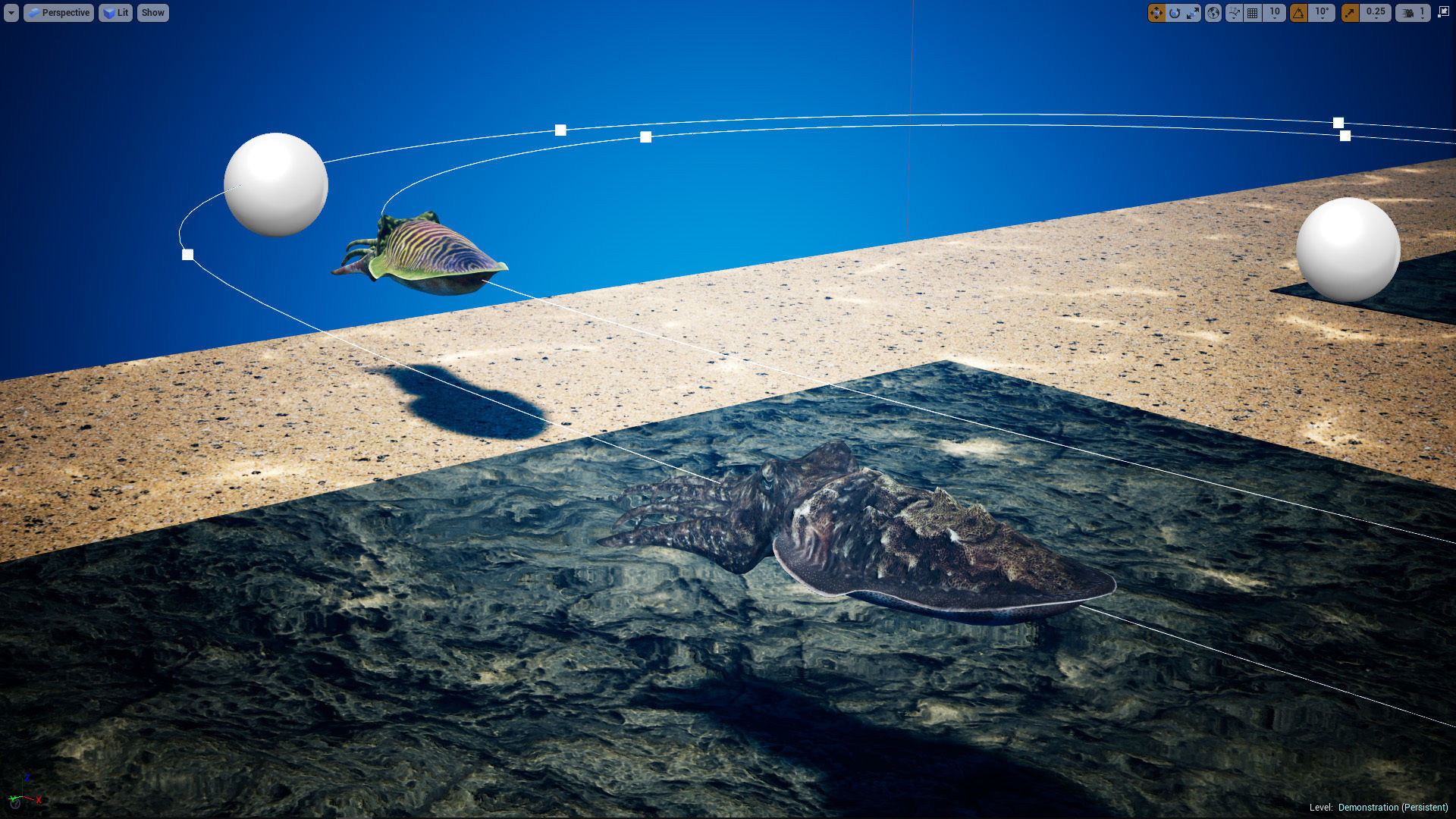 Cuttlefish Camouflage for UE4 and 3DS Octane Low-poly 3D model_11