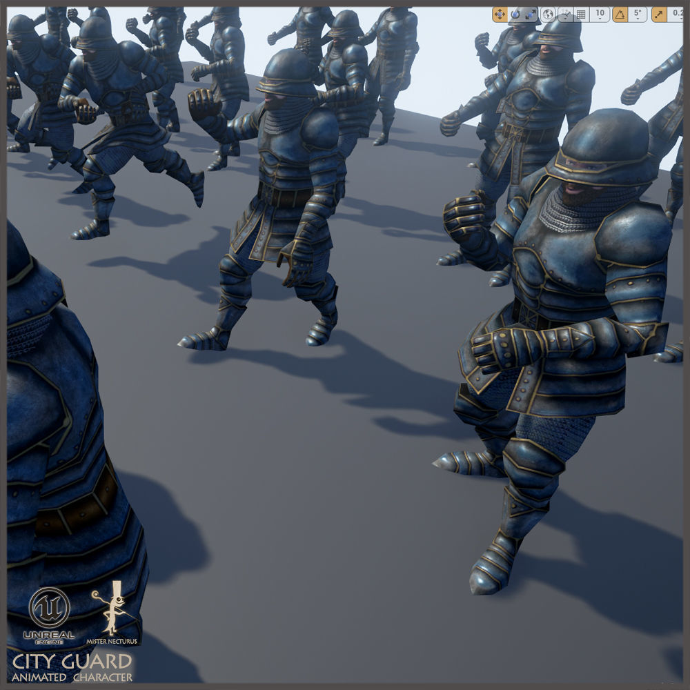 City Guard 3D model_4