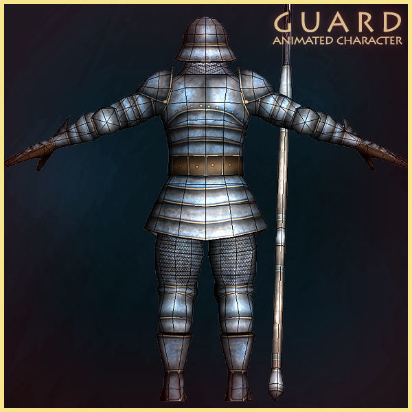 City Guard 3D model_17