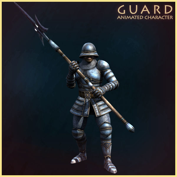 City Guard 3D model_13