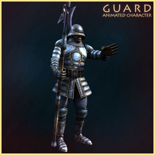 City Guard 3D model_10
