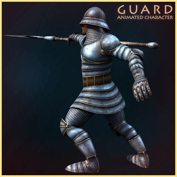 City Guard 3D model_12