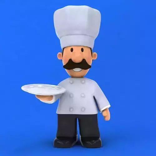  Fun cartoon Chef 