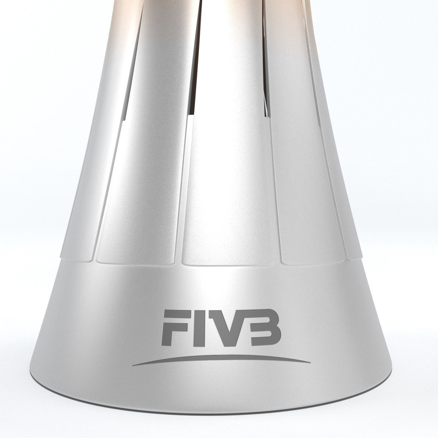 Volleyball World Championship Cup Trophy low poly Low-poly 3D model_3