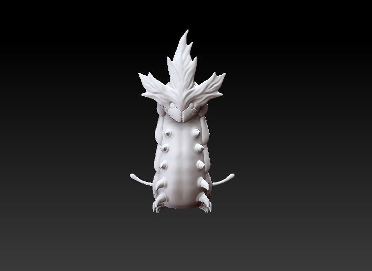 3d printable warm worm 3D print model_25