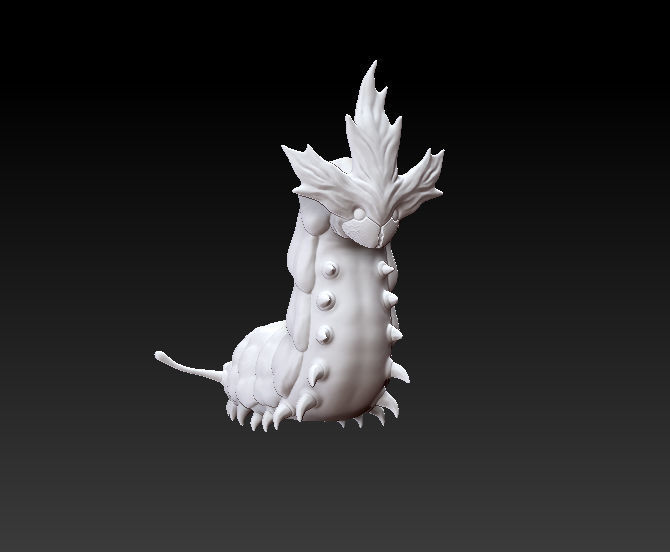 3d printable warm worm 3D print model_23