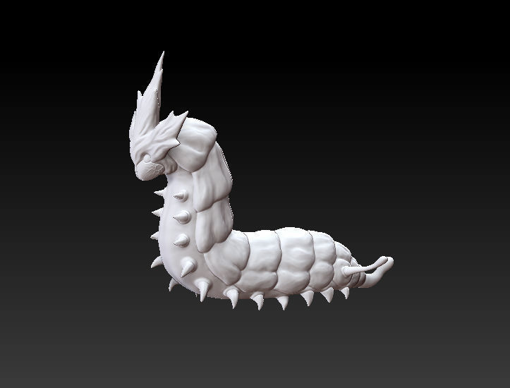 3d printable warm worm 3D print model_21