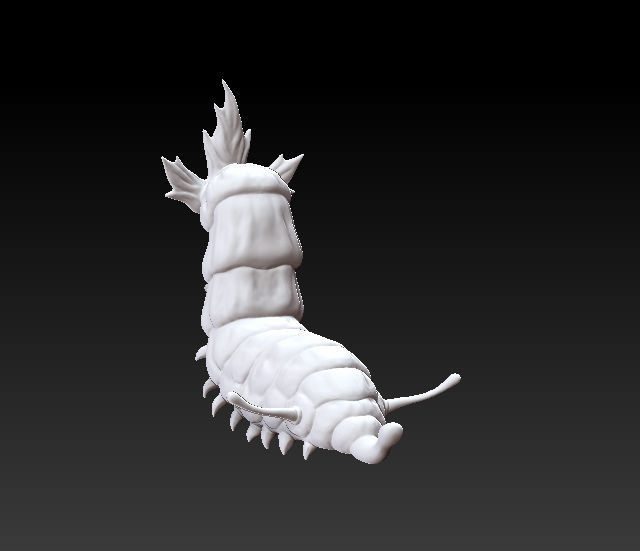 3d printable warm worm 3D print model_14