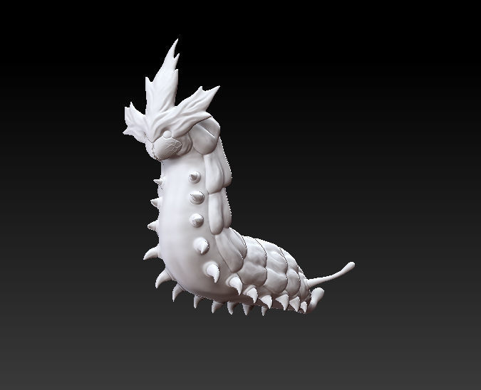 3d printable warm worm 3D print model_16