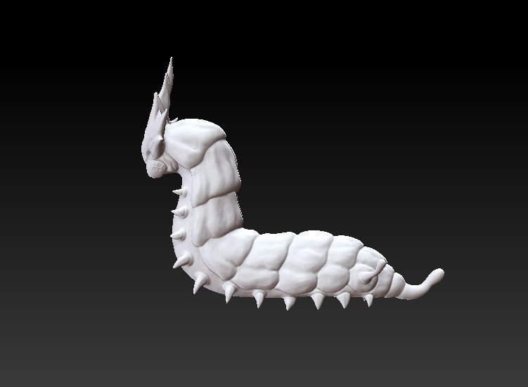 3d printable warm worm 3D print model_17