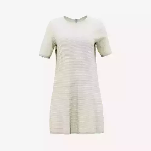 Light Green Zipper Dress