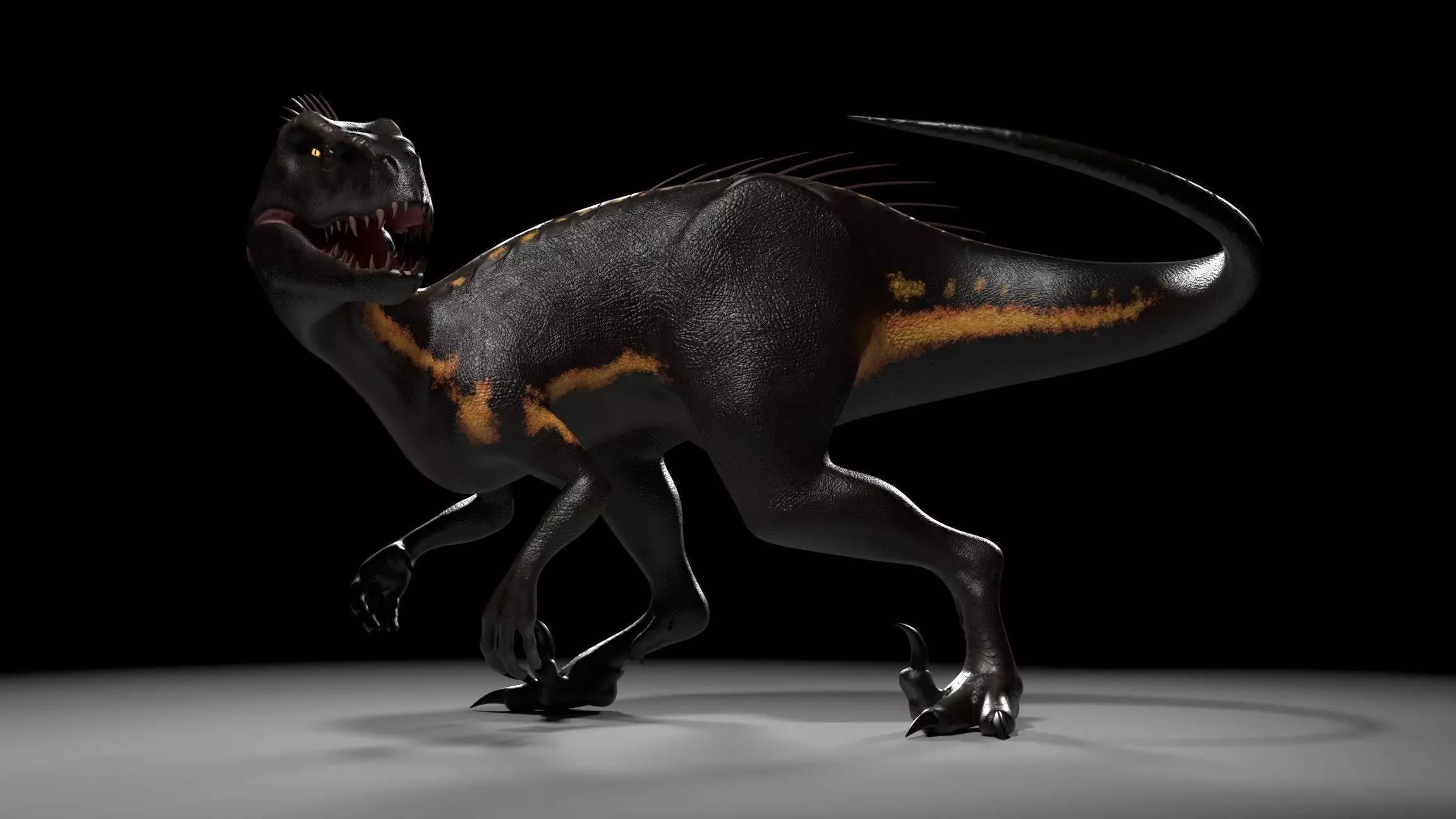 Indoraptor Jurassic World Low-poly 3D model_0