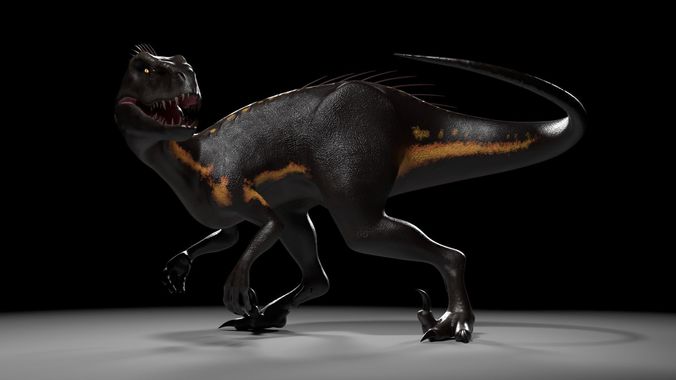 Indoraptor Jurassic World Low-poly 3D model