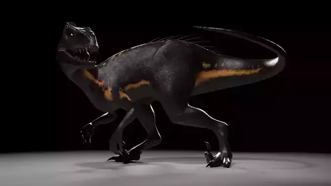 Indoraptor Jurassic World Low-poly 3D model