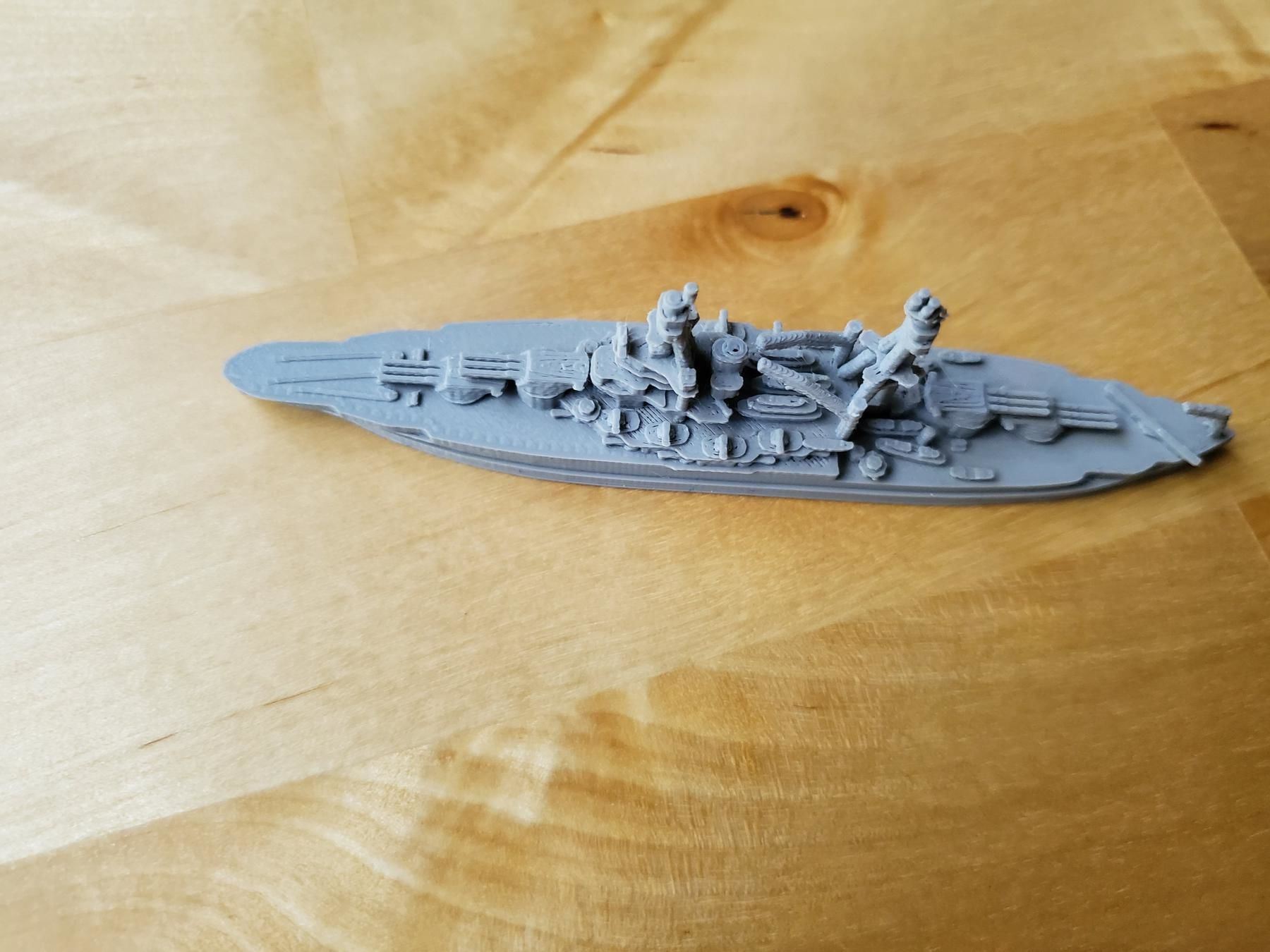 US Pennsylvania Class Battleship 3D print model_12