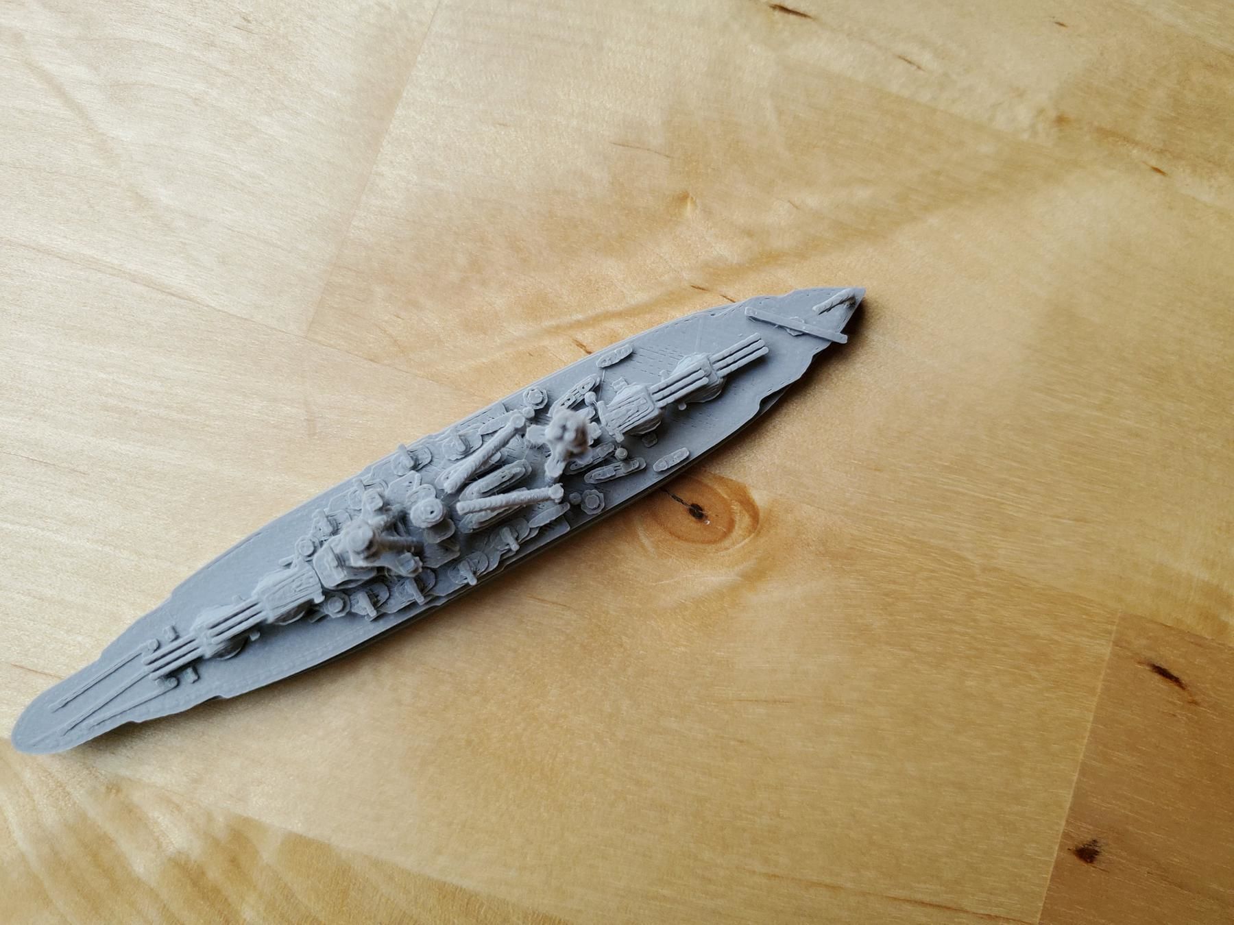 US Pennsylvania Class Battleship 3D print model_14