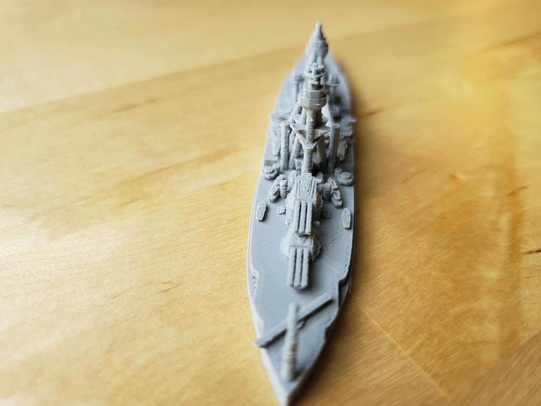US Pennsylvania Class Battleship 3D print model_16