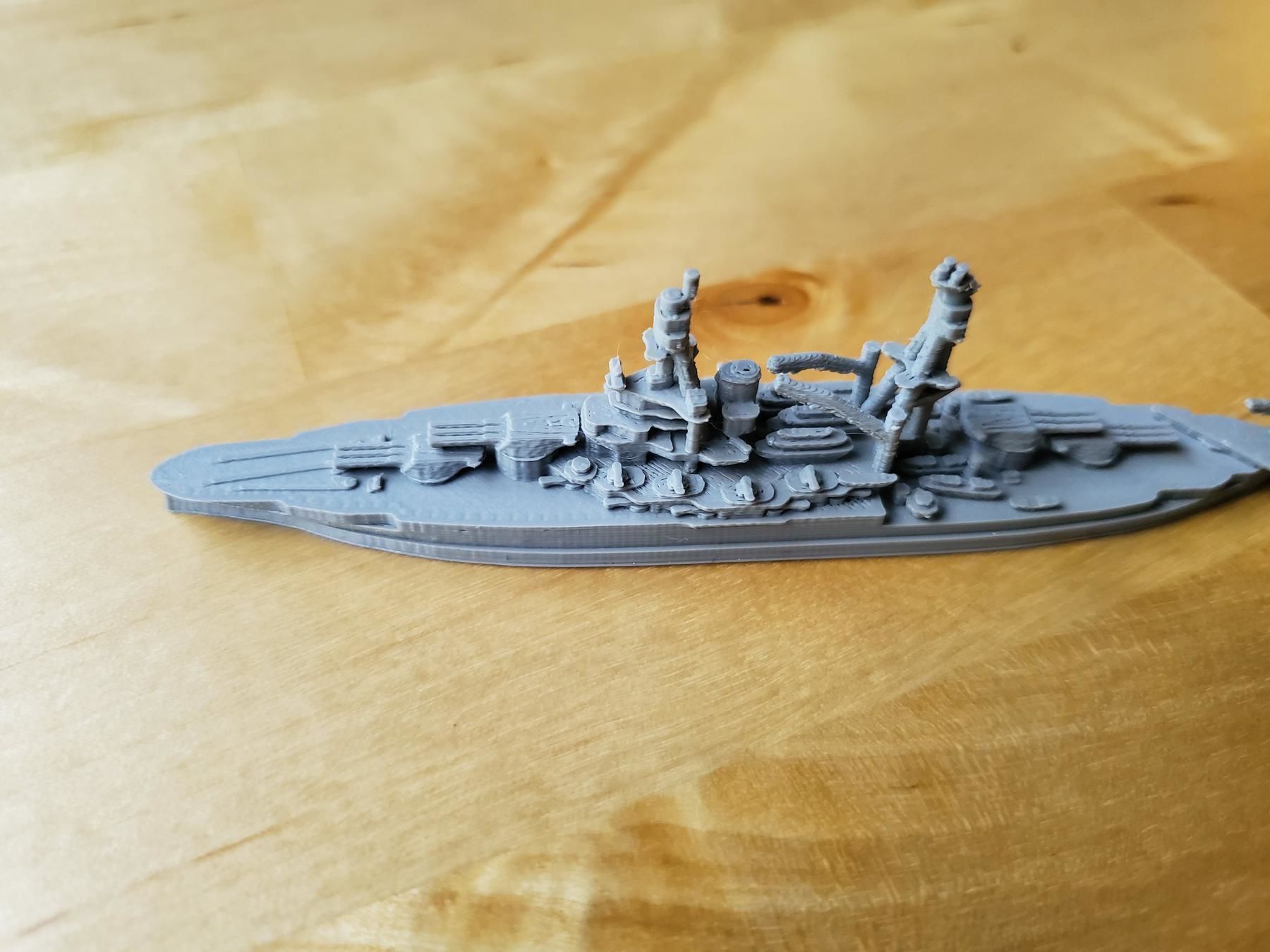 US Pennsylvania Class Battleship 3D print model_10