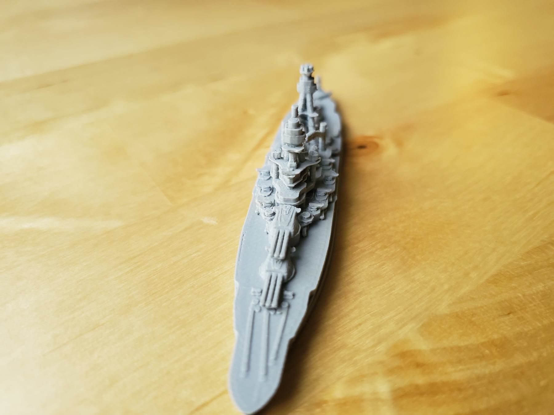 US Pennsylvania Class Battleship 3D print model_11