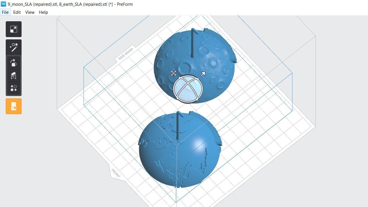 Sputnik - 1 for SLA printers  3D print model_23