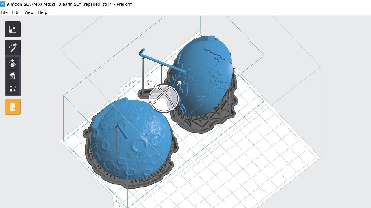 Sputnik - 1 for SLA printers  3D print model_24
